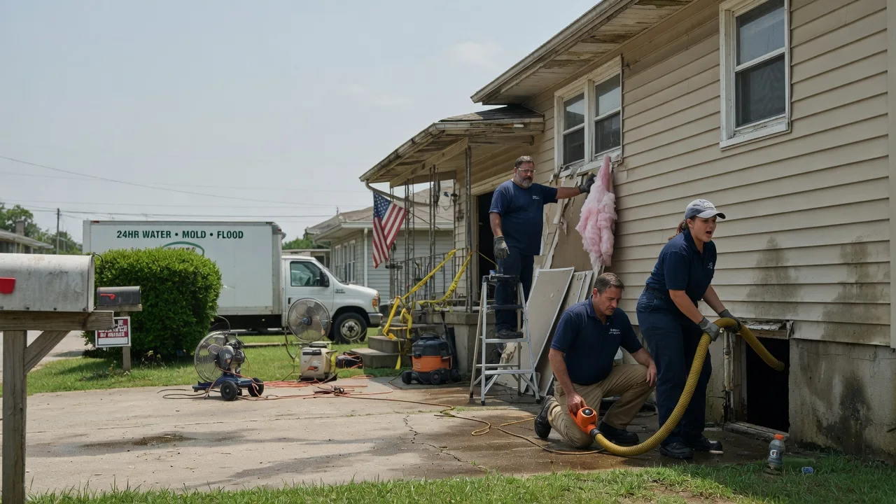 Water Damage Repair in Van Lear, KY near me